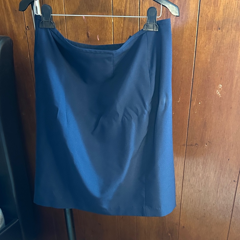 Classic Navy A-Line Women's Skirt
